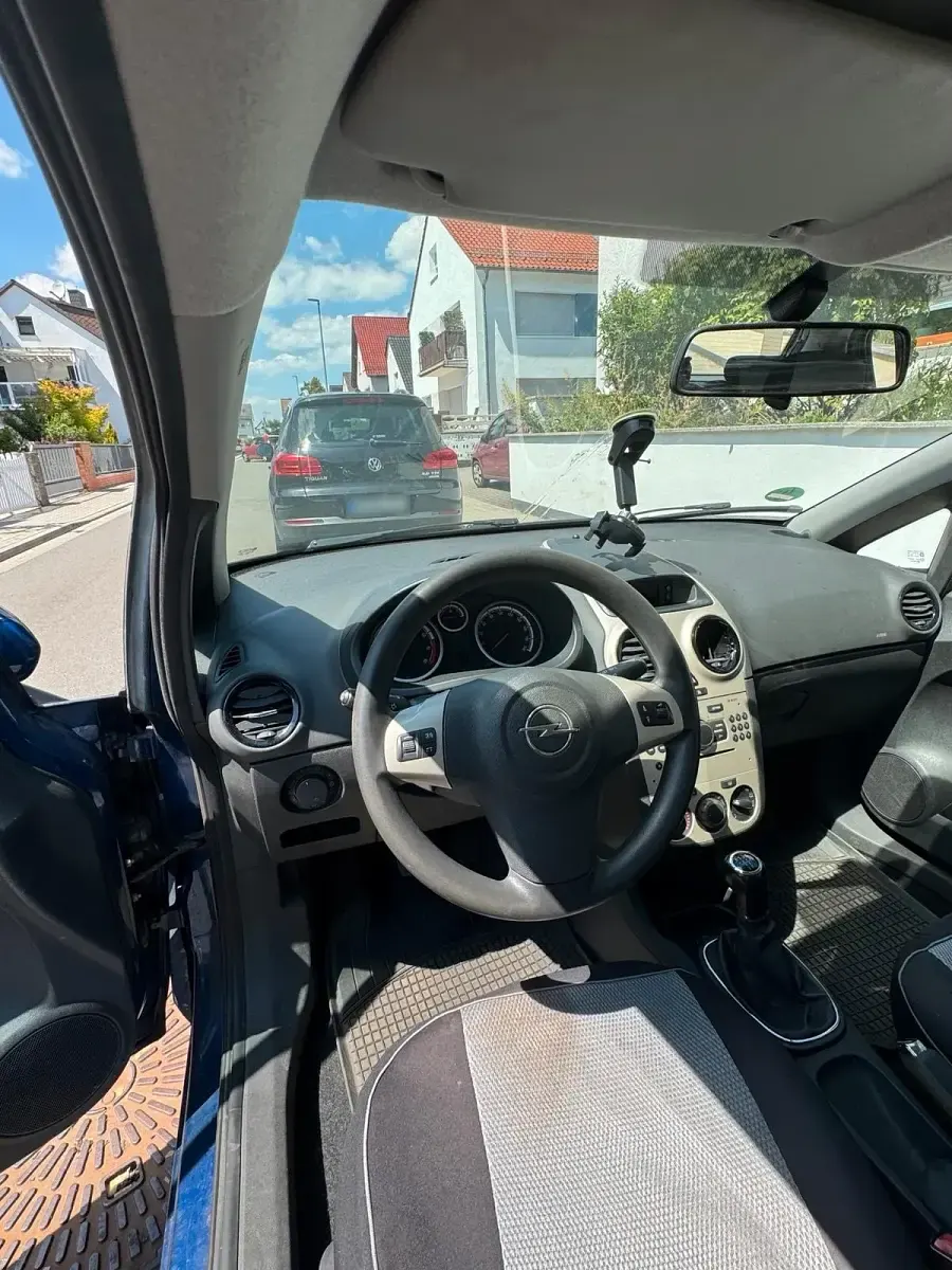 Gebraucht Opel Corsa 80 PS (58 kW) 2007 Blau Kleinwagen