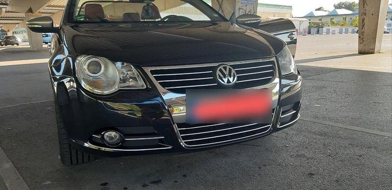 Brugt VW Eos Edition 122 HK (89 kW) 2009 Sort Cabriolet