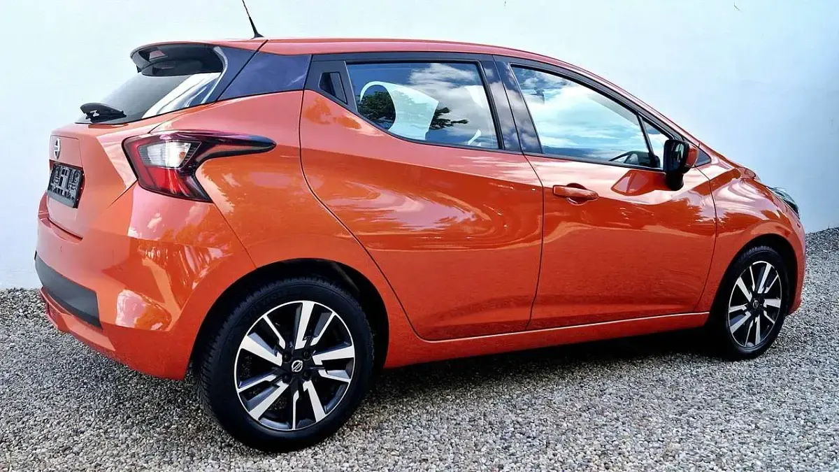 Gebraucht Nissan Micra N-Way 71 PS (52 kW) 2019 Energy orange pearl Kleinwagen