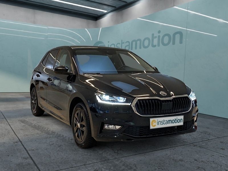 Schwarz Gebraucht 2024 Skoda Fabia Style Kleinwagen | 21.534 € (Guter Preis) - Bild 1/4