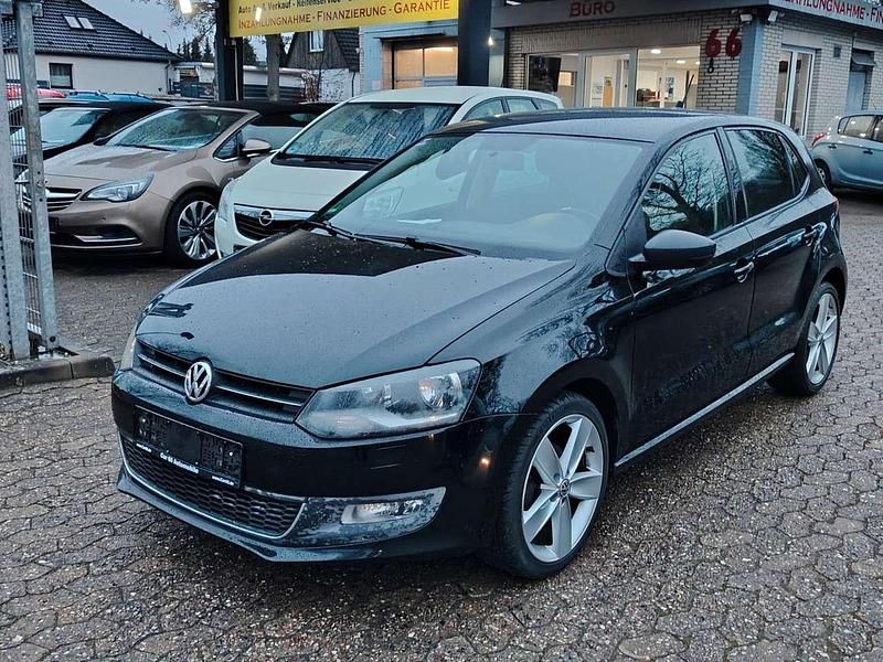 Schwarz Gebraucht 2010 VW Polo Highline Kleinwagen | 6.200 € (Fairer Preis) - Bild 1/4