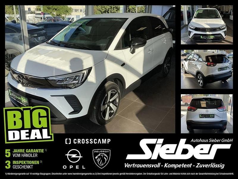 Weiß Gebraucht 2022 Opel Crossland X Edition SUV | 12.090 € (Superpreis) - Bild 1/4