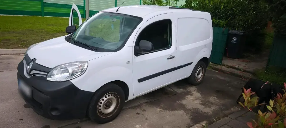Gebraucht Renault Kangoo 75 PS (55 kW) 2016 Weiß Van / Kleinbus