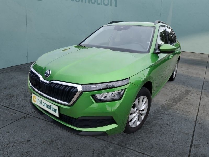 Grün Gebraucht 2021 Skoda Kamiq Ambition SUV | 18.200 € (Guter Preis) - Bild 1/2