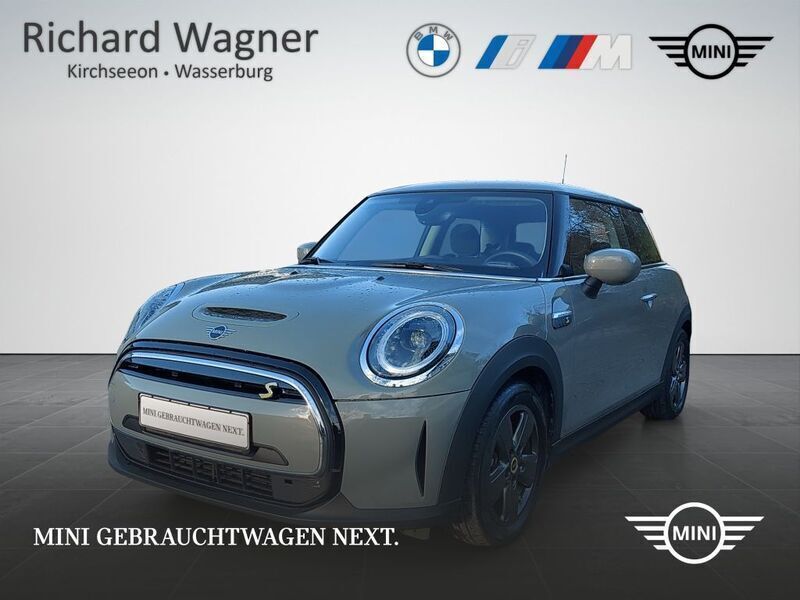 Moonwalk grey (metallic) Gebraucht 2021 Mini Cooper SE Hatch Kleinwagen | 15.420 € (Guter Preis) - Bild 1/4