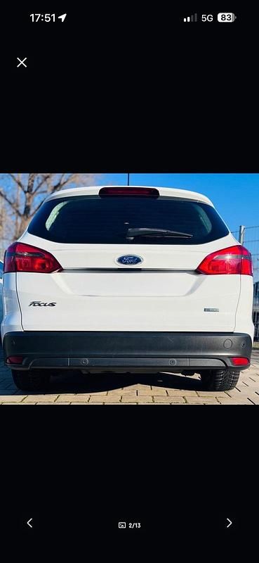 Gebraucht Ford Focus 101 PS (74 kW) 2017 Weiß Kombi