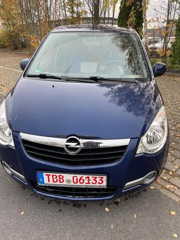 Gebraucht Opel Agila Edition 86 PS (63 kW) 2008 Blau Kleinwagen