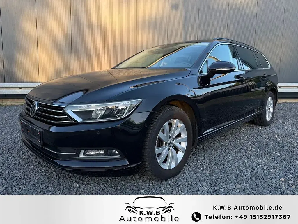 Usata VW Passat 150 CV (110 kW) 2017 Nero Station wagon