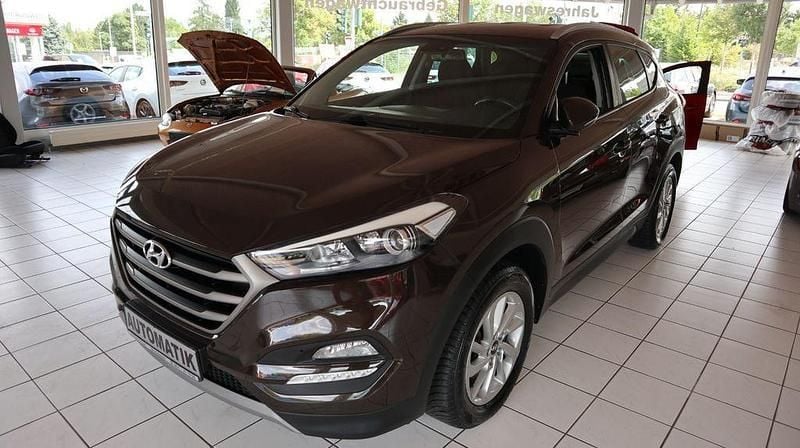 Braun Gebraucht 2017 Hyundai Tucson Premium SUV | 16.910 € (Guter Preis) - Bild 1/4