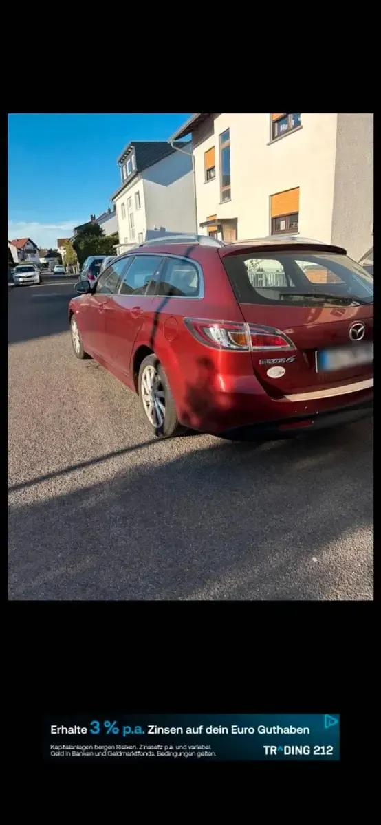 Używany Mazda 6 163 KM (119 kW) 2012 Czerwony Kombi