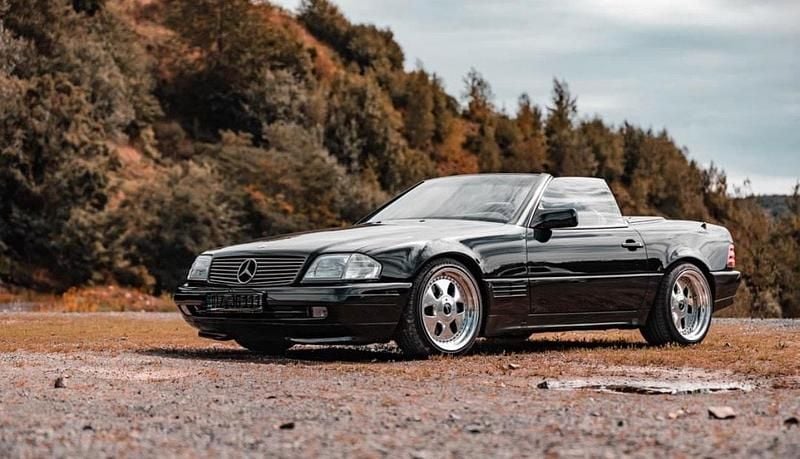 Schwarz Gebraucht 1994 Mercedes SL500 Cabrio | 25.000 € - Bild 1/4
