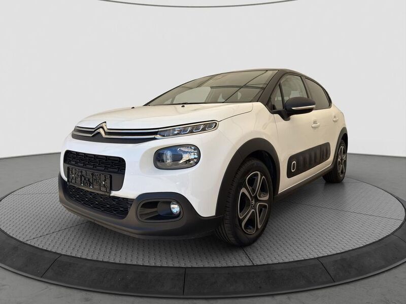 Weiß Gebraucht 2018 Citroën C3 PureTech Kleinwagen | 9.587 € (Fairer Preis) - Bild 1/4