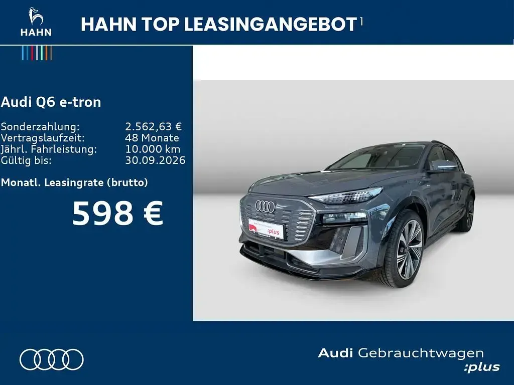 Gebraucht Audi Q6 e-tron Performance 225 kW (306 PS) 2025 Magnetgrau SUV