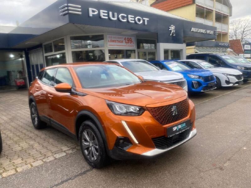Orange Gebraucht 2020 Peugeot e-2008 Active SUV | 15.500 € (Fairer Preis) - Bild 1/4