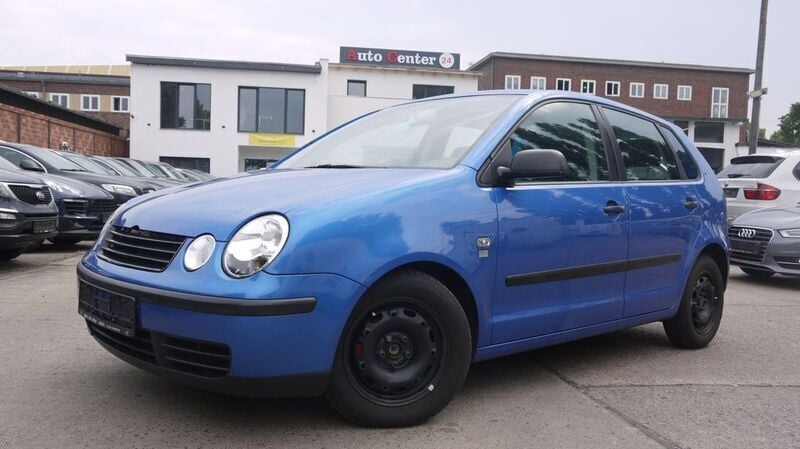 Gebraucht VW Polo Basis 64 PS (47 kW) 2002 Blau Kleinwagen