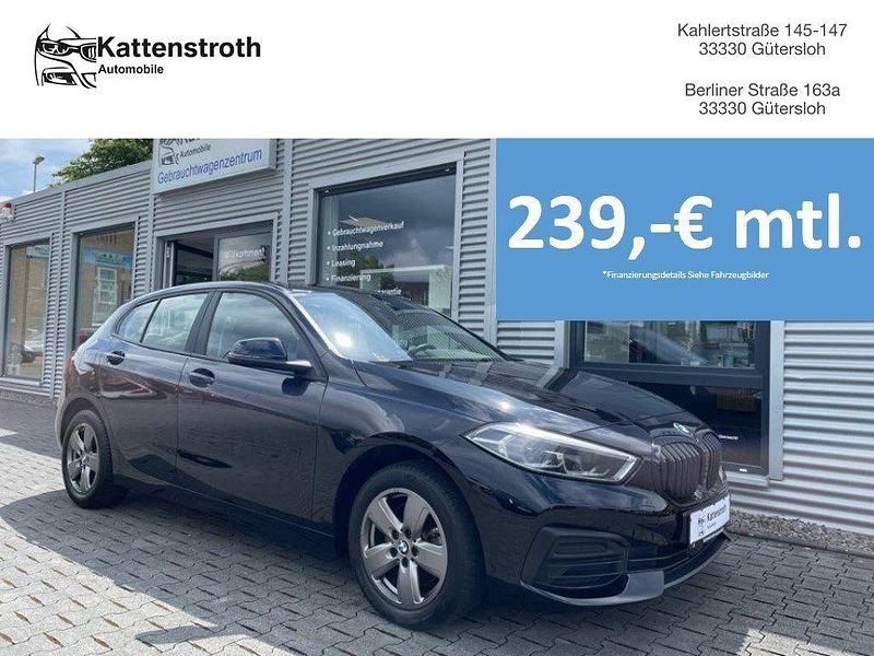 Schwarz Gebraucht 2021 BMW 118 Advantage Kleinwagen | 18.990 € (Fairer Preis) - Bild 1/4