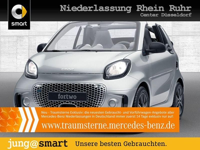 Silber Gebraucht 2020 Smart ForTwo Electric Drive Cabrio | 11.690 € (Fairer Preis) - Bild 1/3