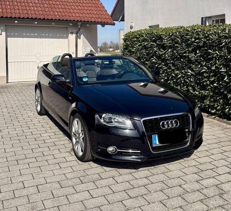 Gebraucht Audi A3 Cabriolet S-Line 125 PS (91 kW) 2012 Schwarz Cabrio