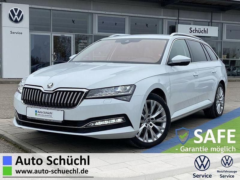 Weiß Gebraucht 2022 Skoda Superb Style Kombi | 29.870 € (Fairer Preis) - Bild 1/4