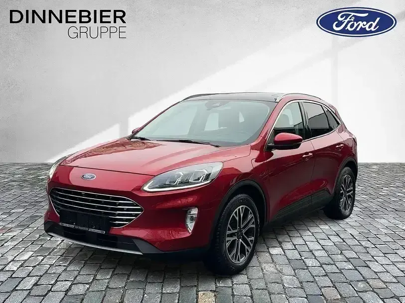 Gebraucht Ford Kuga Titanium 225 PS (165 kW) 2021 Lucid rot metallic SUV