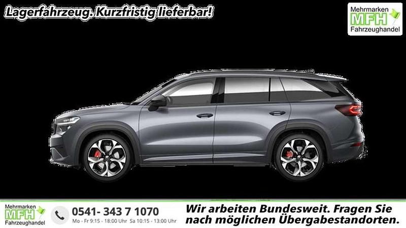 Graphitegrau metallic Neu 2025 Skoda Kodiaq RS SUV | 58.541 € (Etwas zu teuer) - Bild 1/4