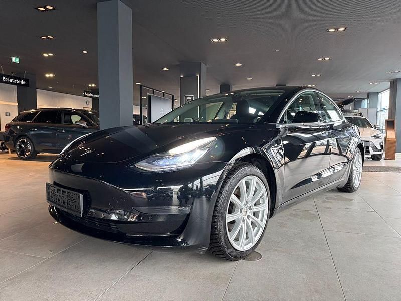 Schwarz Gebraucht 2019 Tesla Model 3 Long Range AWD Limousine | 19.194 € (Superpreis) - Bild 1/4
