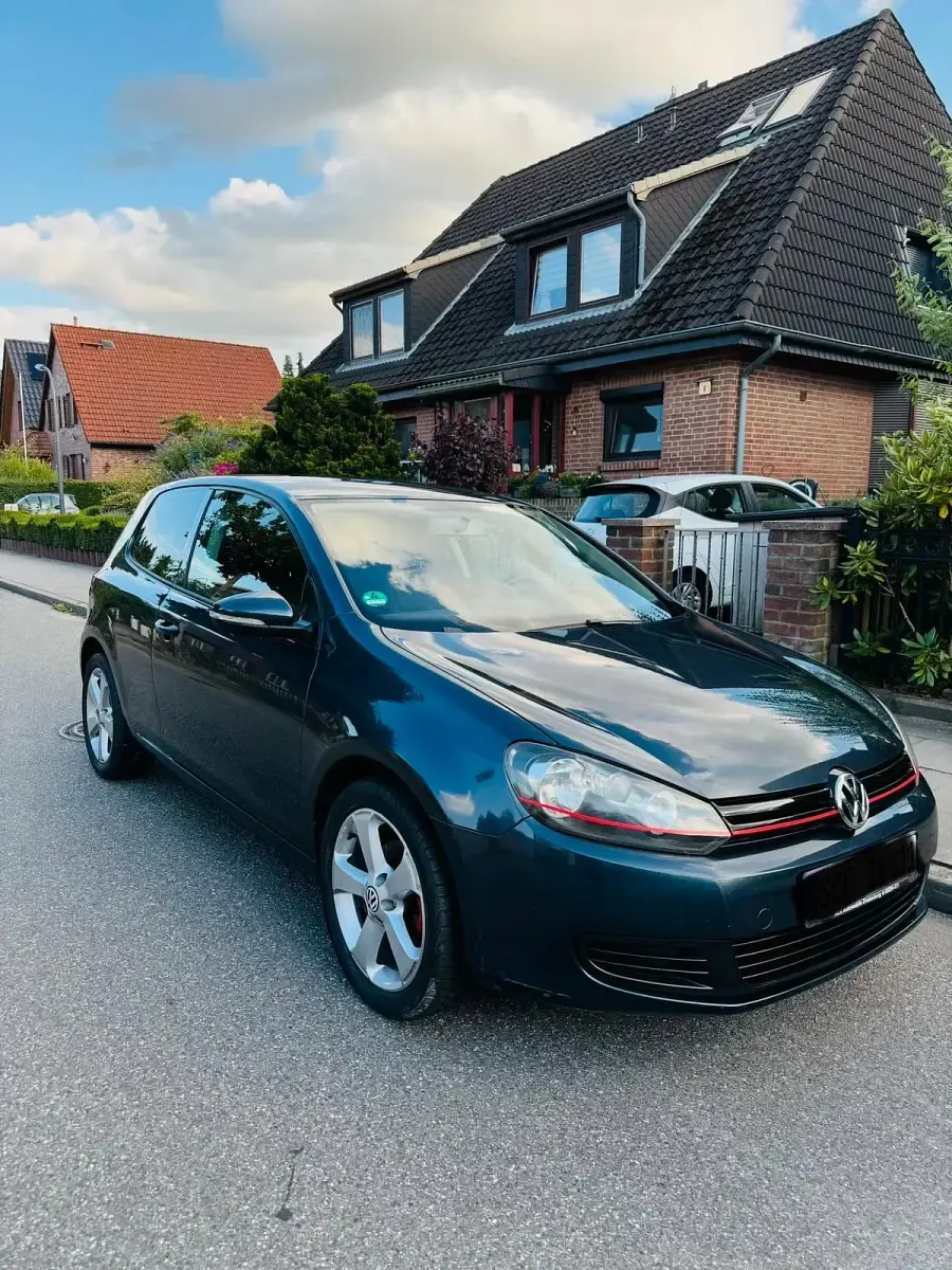 Gebraucht VW Golf VI 80 PS (58 kW) 2009 Grün Kleinwagen