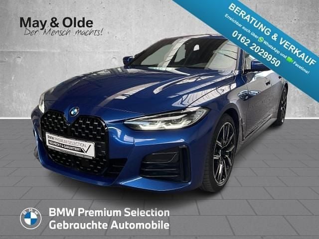 Blau Gebraucht 2022 BMW 420 Gran Coupé M Sport Coupé | 31.222 € (Guter Preis) - Bild 1/4