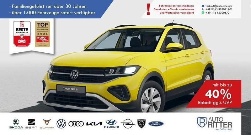 Gelb Neu 2025 VW T-Cross SUV | 24.990 € (Guter Preis) - Bild 1/4