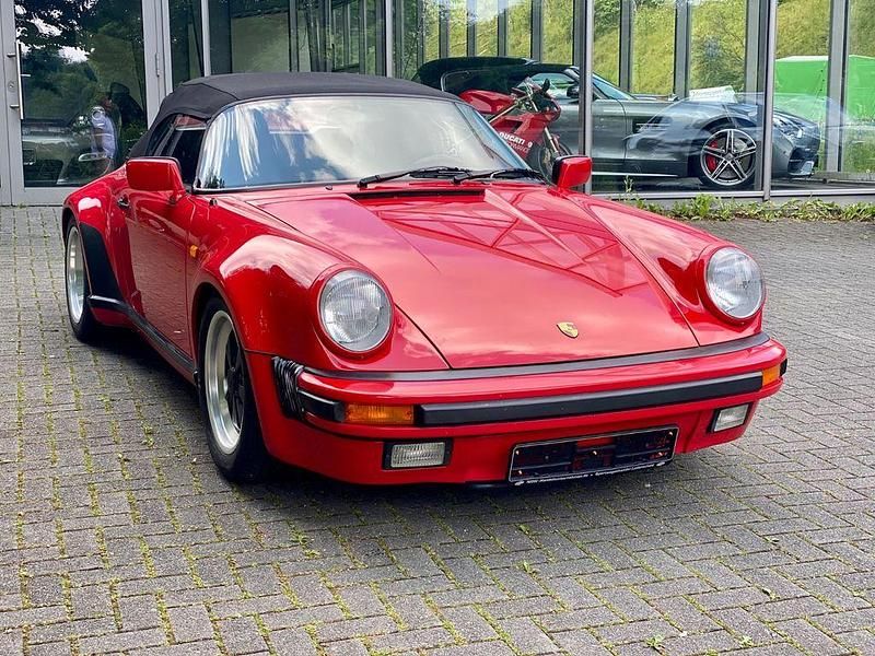 Rot Gebraucht 1989 Porsche 911 Cabrio | 161.870 € - Bild 1/4