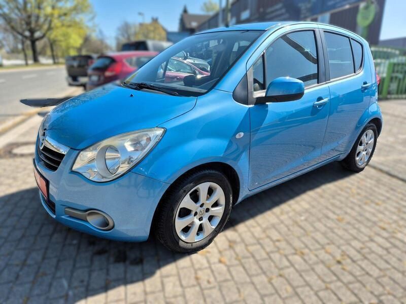 Blau Gebraucht 2008 Opel Agila Edition+ Kleinwagen | 3.988 € (Fairer Preis) - Bild 1/4