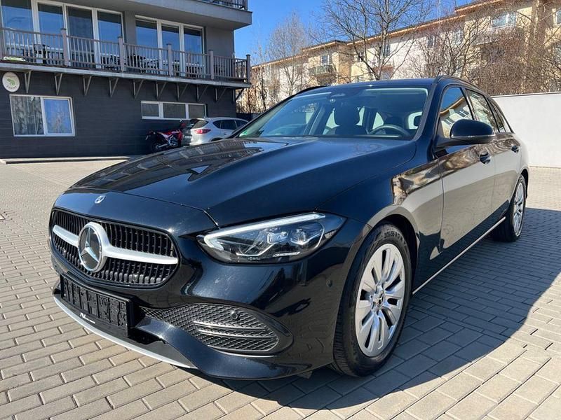 Schwarz Gebraucht 2022 Mercedes C220 Limousine | 25.900 € (Superpreis) - Bild 1/4