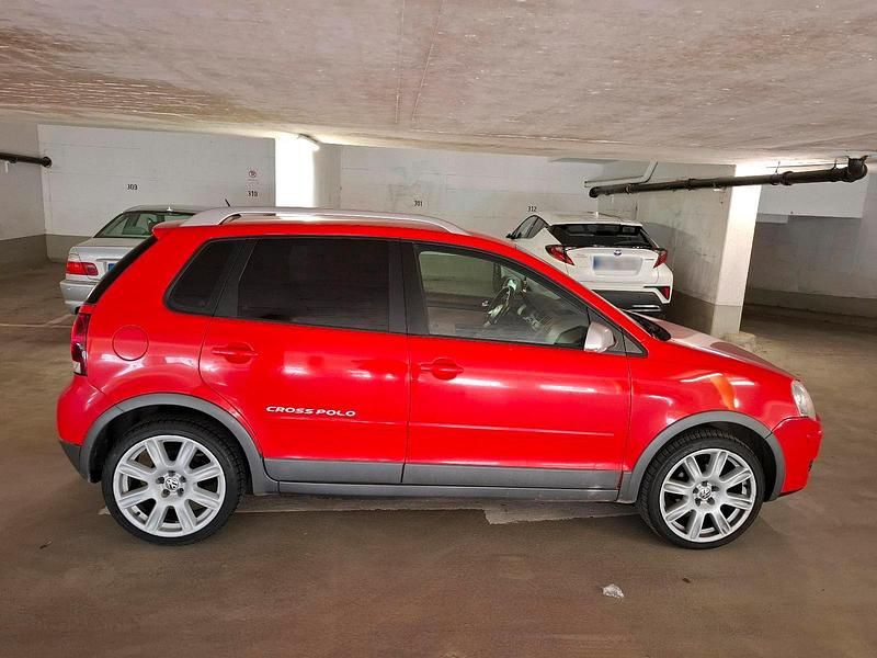 Gebraucht VW Polo Cross 80 PS (58 kW) 2007 Rot Kleinwagen