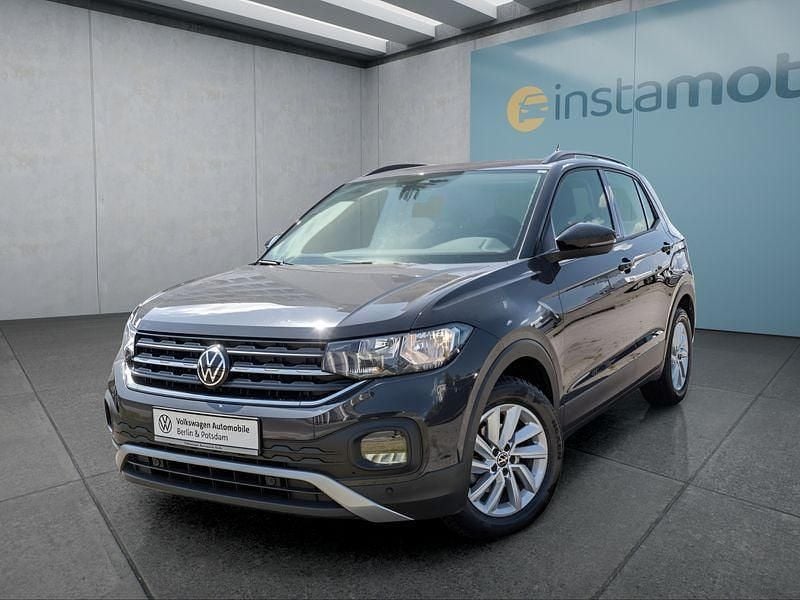 Grau Gebraucht 2021 VW T-Cross SUV | 15.849 € (Guter Preis) - Bild 1/4