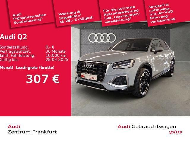 Pfeilgrau perleffekt Gebraucht 2024 Audi Q2 Advanced Plus SUV | 30.997 € (Fairer Preis) - Bild 1/1