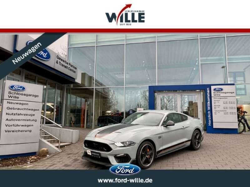 Blau Neu 2024 Ford Mustang Mach 1 Coupé | 63.550 € (Teuer) - Bild 1/4