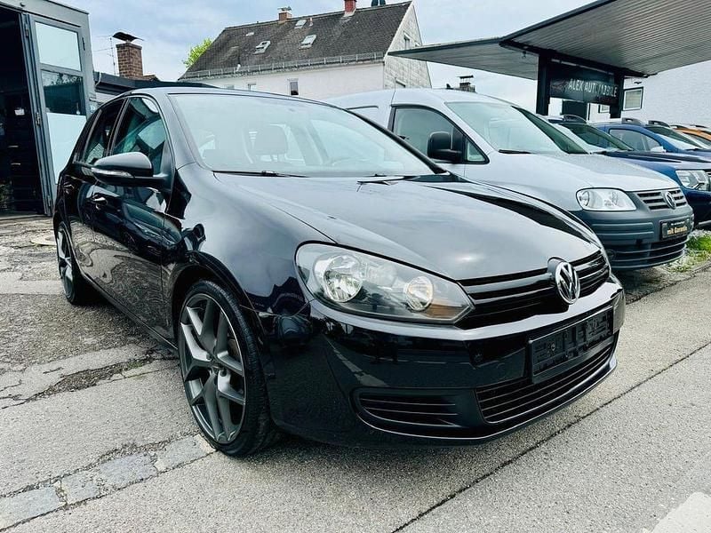 Schwarz Gebraucht 2008 VW Golf VI Comfortline Limousine | 3.750 € (Guter Preis) - Bild 1/4