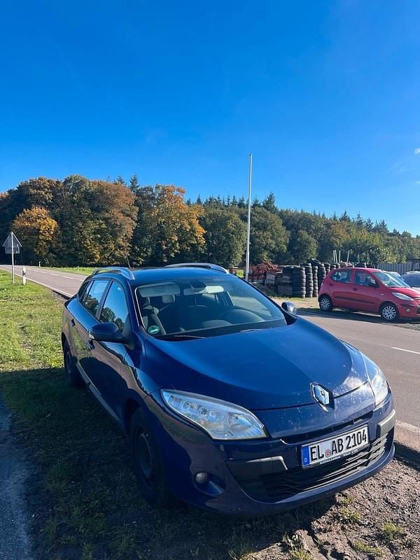 Gebraucht Renault Mégane GrandTour 110 PS (80 kW) 2009 Blau Kombi