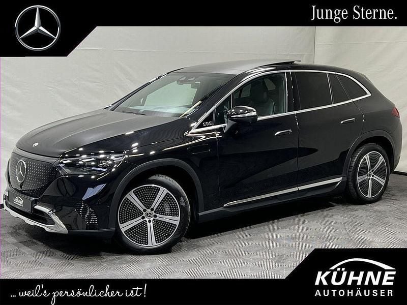 Lack obsidianschwarz Gebraucht 2024 Mercedes EQE300 Electric Art SUV | 56.480 € (Guter Preis) - Bild 1/4