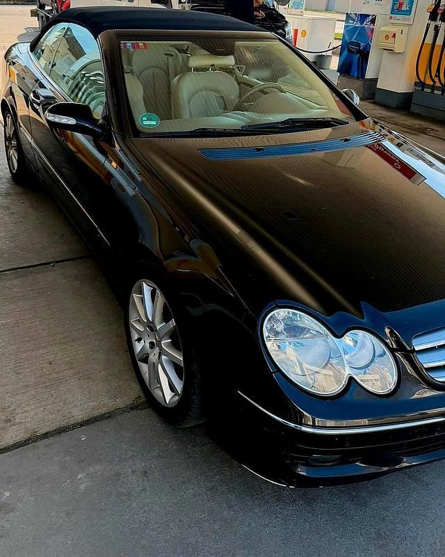Gebraucht Mercedes CLK280 231 PS (169 kW) 2005 Schwarz Cabrio