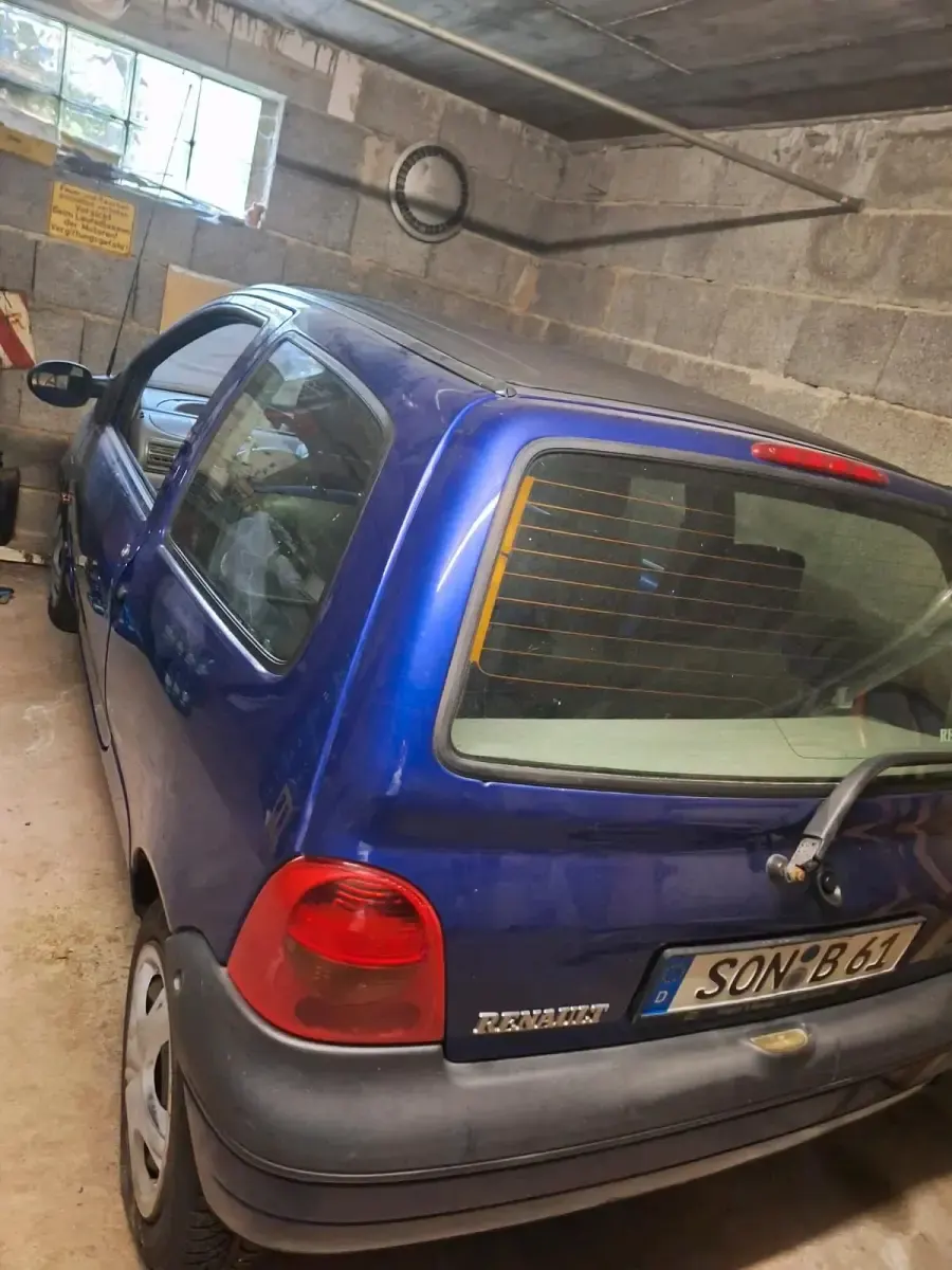 Gebraucht Renault Twingo 61 PS (44 kW) 2001 Blau Kleinwagen