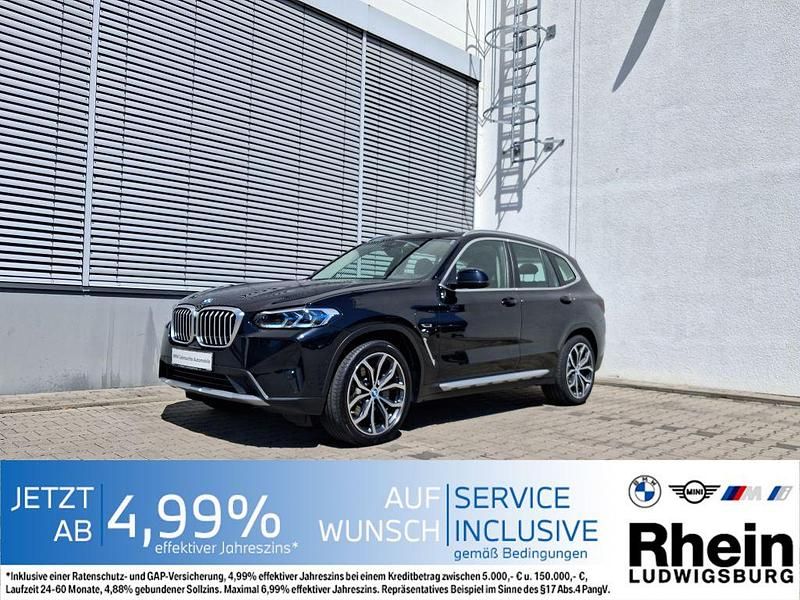 Schwarz Gebraucht 2022 BMW X3 Sport Line SUV | 43.480 € (Guter Preis) - Bild 1/4
