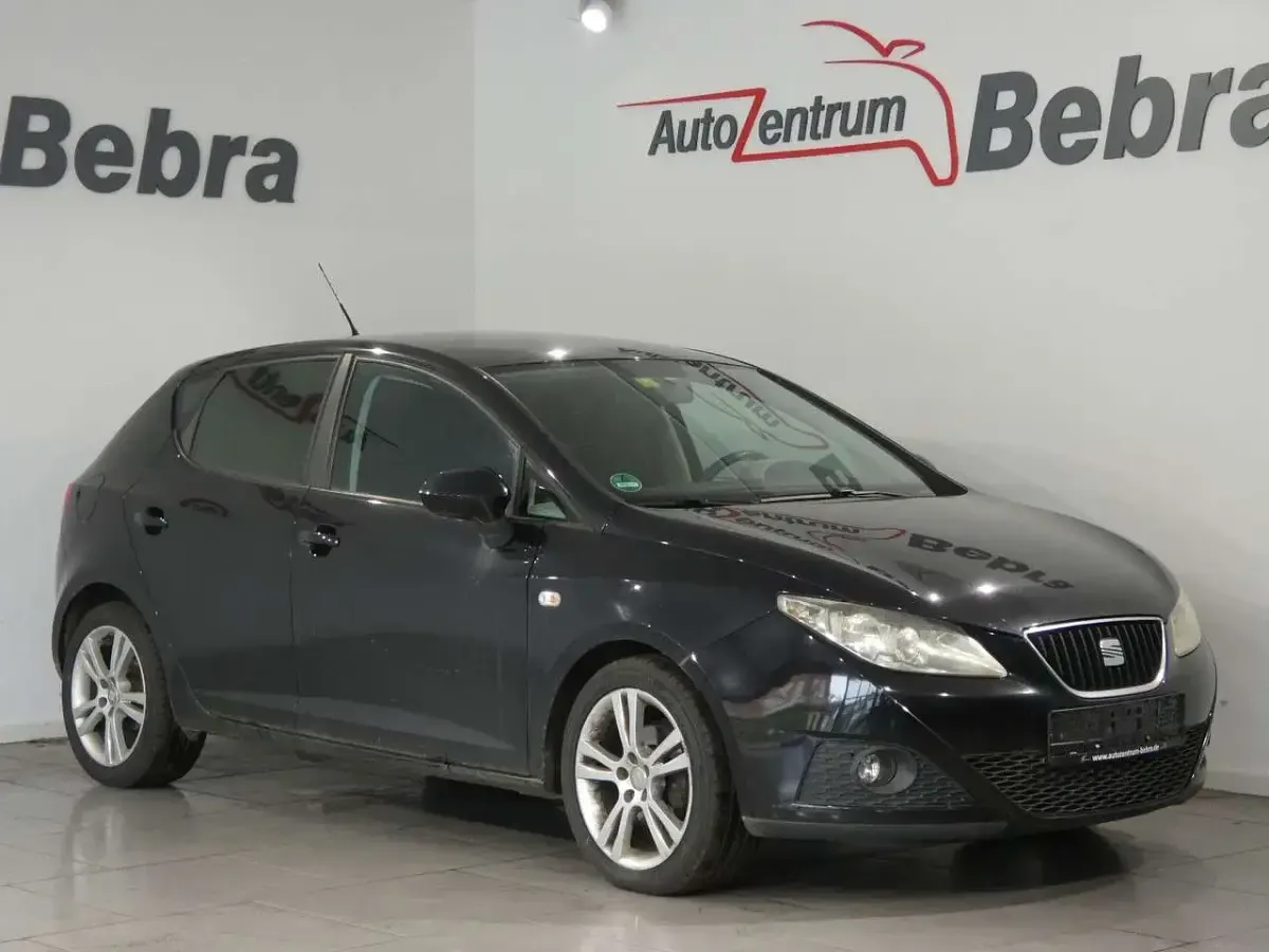Gebraucht Seat Ibiza Sport 105 PS (77 kW) 2008 Black magic perleffekt Kleinwagen