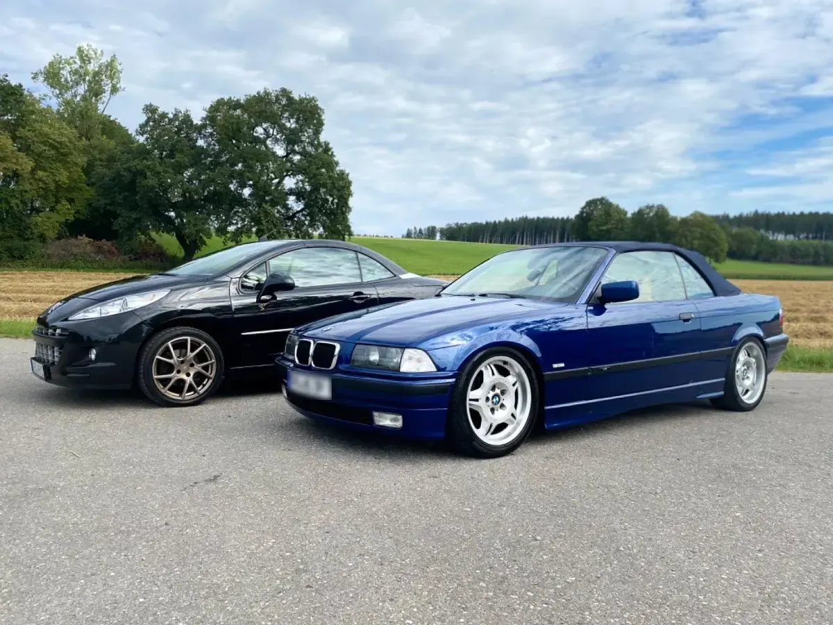 Gebraucht BMW 320 Cabriolet Performance 150 PS (110 kW) 1997 Blau Cabrio