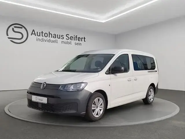 Gebraucht VW Caddy Basis 122 PS (89 kW) 2023 Weiß Van / Kleinbus