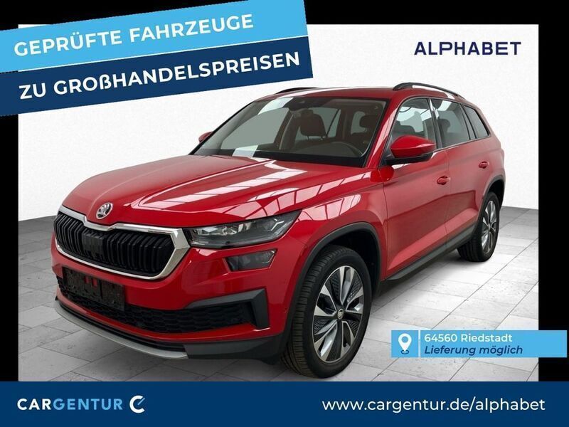 Velvet rot premium Gebraucht 2022 Skoda Kodiaq Tour SUV | 34.090 € (Guter Preis) - Bild 1/2