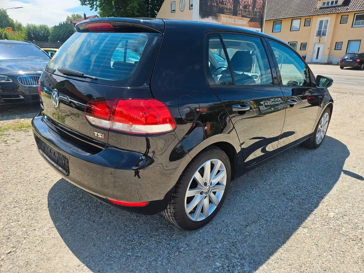 Gebraucht VW Golf VI Highline 122 PS (89 kW) 2009 Schwarz Kleinwagen