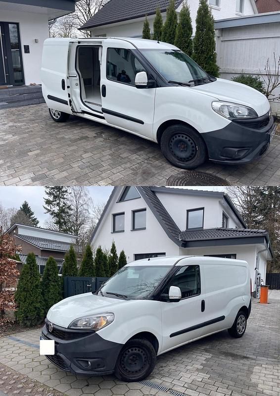 Gebraucht Fiat Doblò 90 PS (66 kW) 2015 Weiß Van / Kleinbus