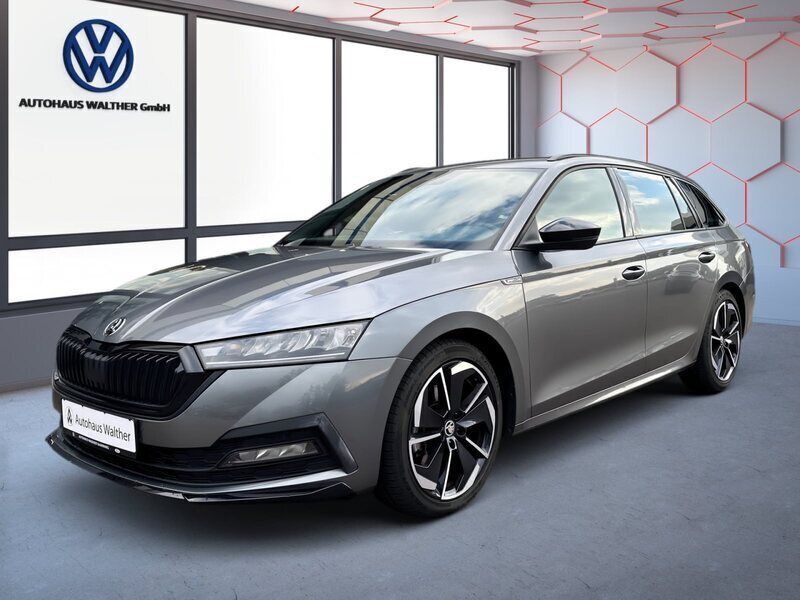 Graphitegrau metallic Gebraucht 2024 Skoda Octavia SportLine Kombi | 34.990 € (Etwas zu teuer) - Bild 1/4