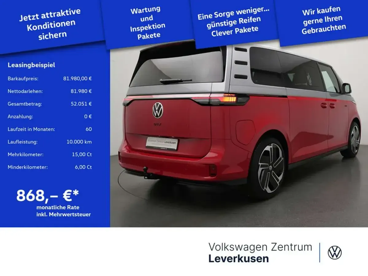 Neu VW ID. Buzz GTX 250 kW (340 PS) 2026 Schwarz Van / Kleinbus